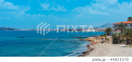 Mediterranean Sea coastline (Murcia, Spain). 44823370
