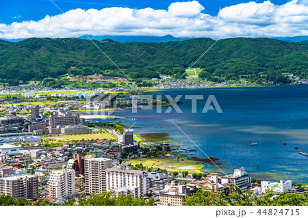 《長野県》諏訪湖・立石公園より 44824715