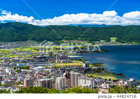 《長野県》諏訪湖・立石公園より 44824716