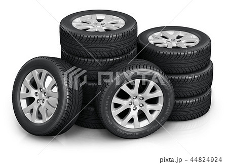 Set of car wheels 44824924