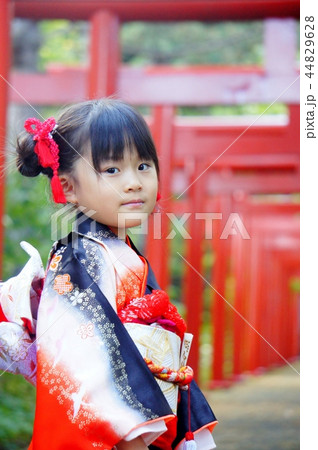 七五三の女の子 44829628