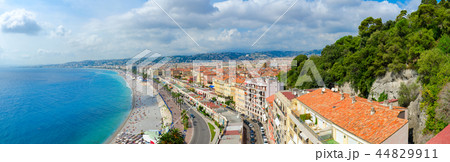 Beautiful panoramic top view on Nice, France Beautiful panoramic top view on Nice, France 44829911