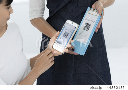キャッシュレス決済、 スマホ決済、顔なし キャッシュレス決済、 スマホ決済、顔なし 44830185