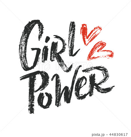 Girl Power lettering 01 44830617