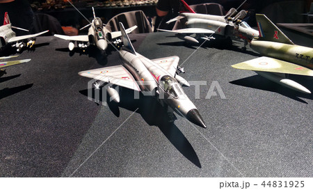 Fighter plane miniature model scale. 44831925