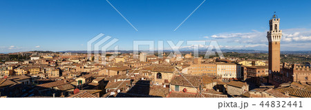 Cityscape of Siena in Tuscany - Italy 44832441