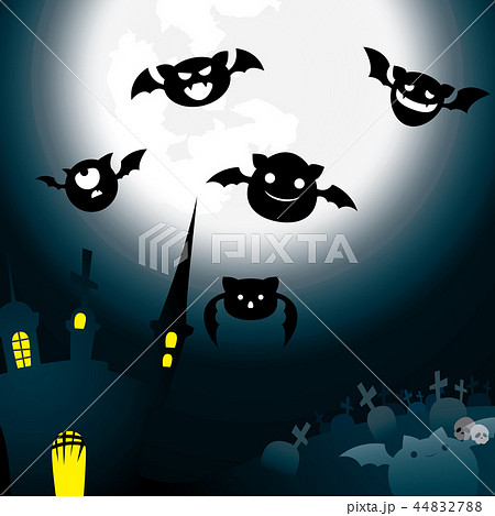 ハロウィーン ハロウィン バット 44832788