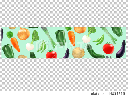 蔬菜橫幅 44835216