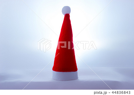 Christmas cap from Santa Claus on white background 44836843