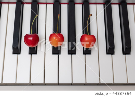サクランボが教えるピアノコード D#m/Ebm 44837364
