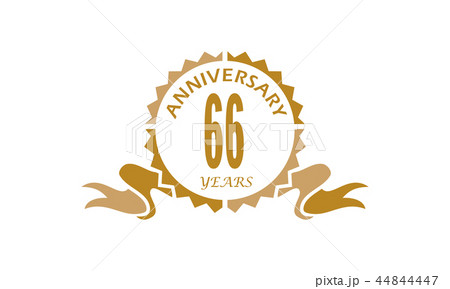 66 Years Ribbon Anniversary 44844447