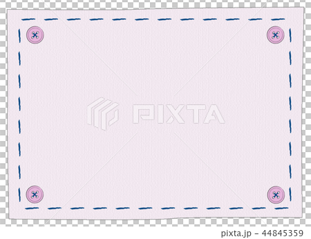 Hand drawn style embroidery frame pink Hand drawn style embroidery frame pink 44845359