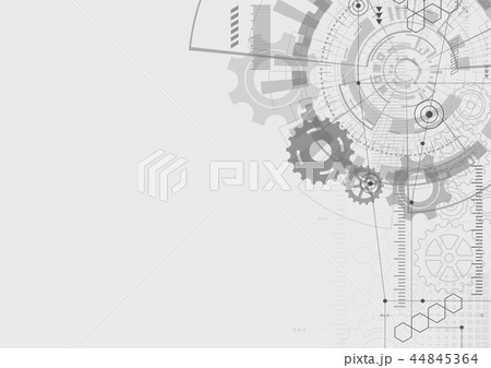 Futuristic technology background 44845364