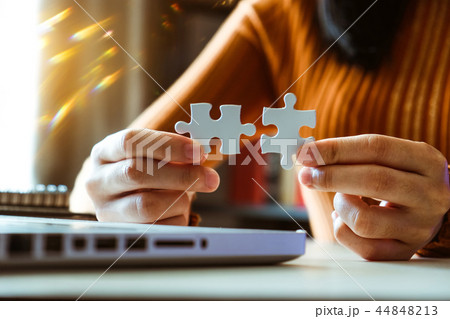 Business solutions and success concept.  44848213