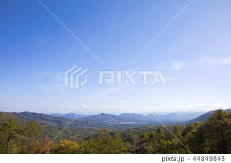 一望を軽井沢町　風景 44849843