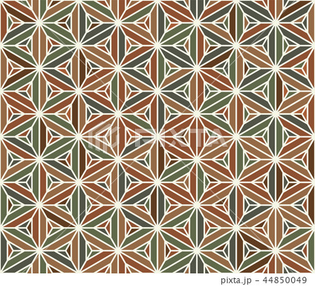 Seamless japanese pattern.Simulation of marquetry. 44850049