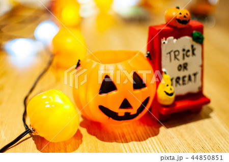 ハロウイン　かぼちゃ置物 44850851