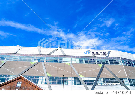 糸魚川駅 アルプス口 南口 ロータリー 糸魚川駅 アルプス口 南口 ロータリー 44850911