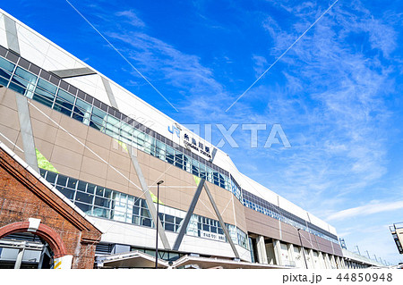 糸魚川駅 アルプス口 南口 ロータリー 糸魚川駅 アルプス口 南口 ロータリー 44850948