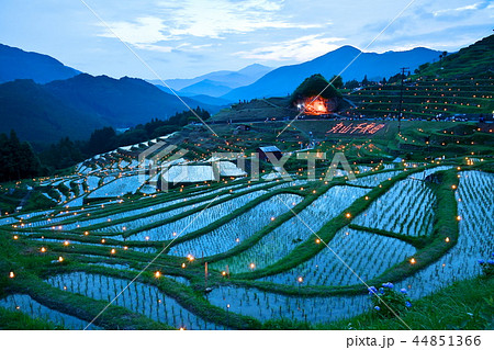 丸山千枚田　虫送り 44851366