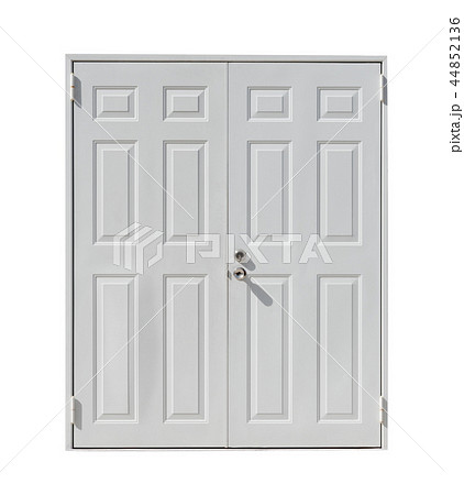 wooden door isolated on white background wooden door isolated on white background 44852136