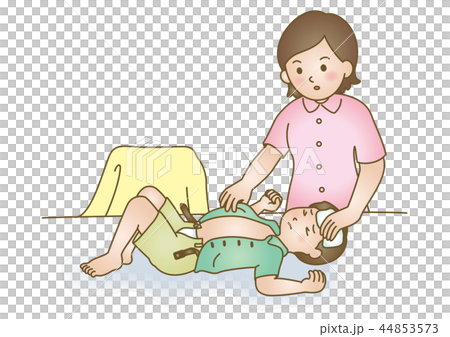 急救例證02:突發疾病,吸引力,嬰兒抽搐 急救例證02:突發疾病,吸引力,嬰兒抽搐 44853573