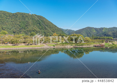岩国 錦川の風景 44853842