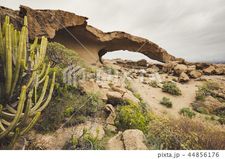 Arco de Tajao is natural sandstone arch, Tenerife Arco de Tajao is natural sandstone arch, Tenerife 44856176