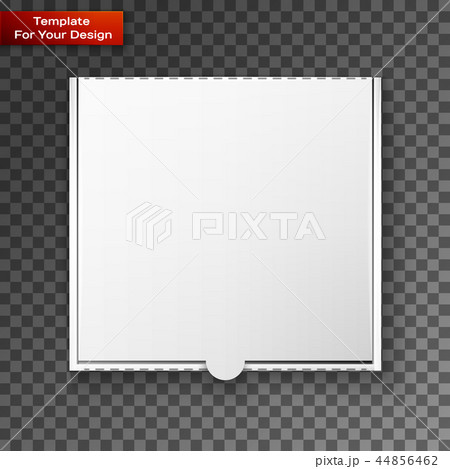 Cardboard pizza box for your design 44856462