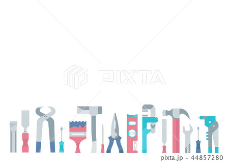 Website Banner of Building Tools. 44857280