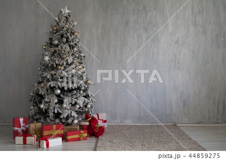 Christmas Decor Christmas tree with gifts z 44859275