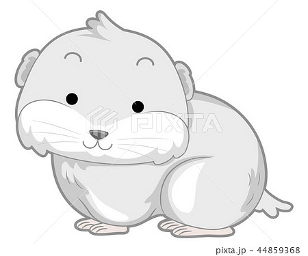 Arctic Lemming Illustration 44859368