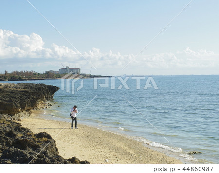 残波岬 44860987