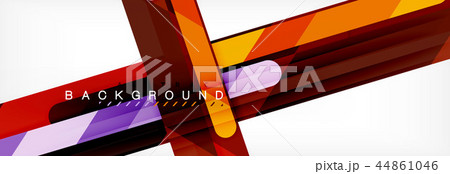 Abstract colorful lines, modern geometric background design Abstract colorful lines, modern geometric background design 44861046