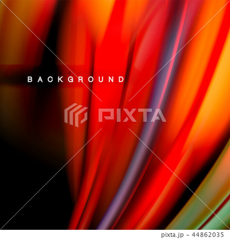 Background abstract - liquid color wave 44862035