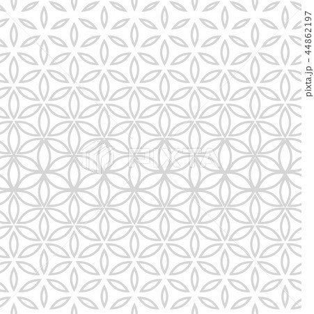 Flower geometric pattern. Seamless background.  44862197
