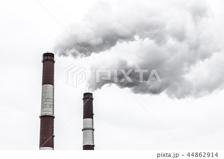 Factory Exhaust Pipes. Smoking chimneys power Factory Exhaust Pipes. Smoking chimneys power 44862914