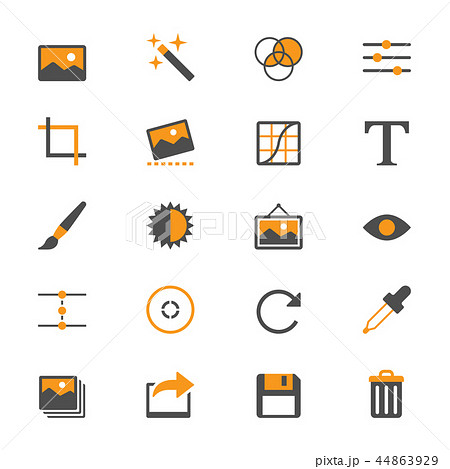 Photography flat icons 44863929