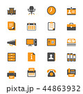 Office supplies flat icons 44863932