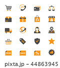 E-commerce flat icons 44863945