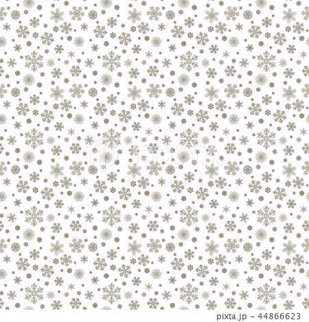 Winter christmas seamless pattern with snowflakes 44866623