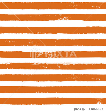 Orange and white ink striped seamless pattern 44866624