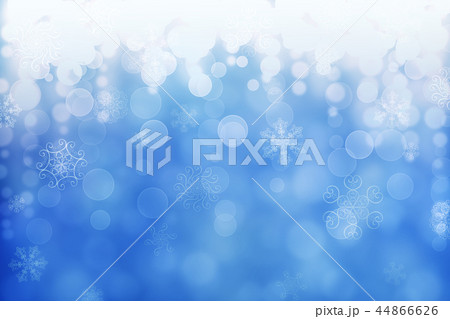 Christmas abstract winter snowflakes background  44866626