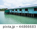 Wooden house in bang bao pier. Wooden house in bang bao pier. 44866683