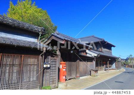 晴天下の佐原の町並み 晴天下の佐原の町並み 44867453