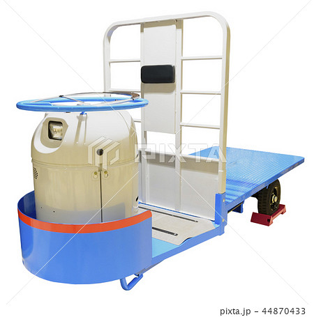 卸売市場で使用されているターレ【切り抜き】 44870433