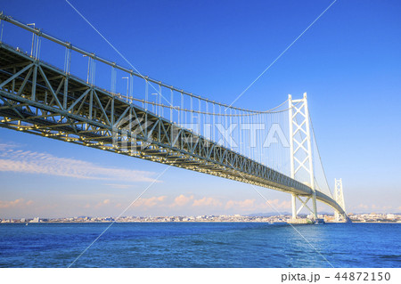 明石海峡大橋 淡路島 兵庫県 44872150