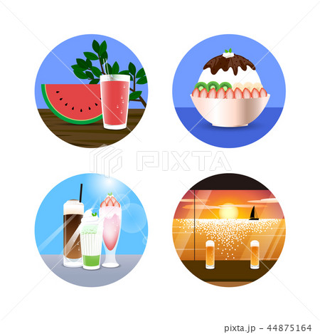 Summer Holiday Icon Set 44875164