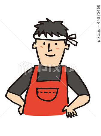 お店の人のイラスト素材