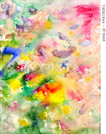 Watercolors stains and flowing paints 44878061